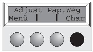 TALLY T2030-24 - Zeichendichte einstellen - 1