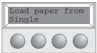 TALLY T2030-24 - Setting the print head gap - 18