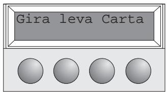TALLY T2030-24 - > Cambio della carta nel modo Setup - 14