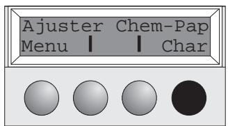TALLY T2030-24 - Réglage de l'espacement des caractères - 1