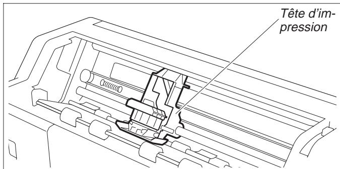 TALLY T2030-24 - Remplacement de la cartouche du ruban encreur - 4