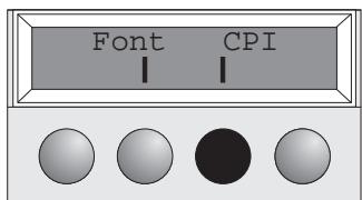 TALLY T2030-24 - Setting the character pitch - 3