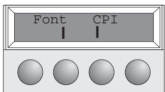 TALLY T2030-24 - Selecting a font - 7