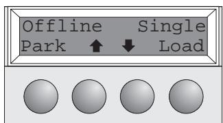 TALLY T2030-24 - Setting the print head gap - 14