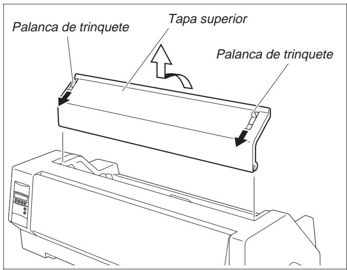 TALLY T2130-24 - Recambiar la cinta - 3