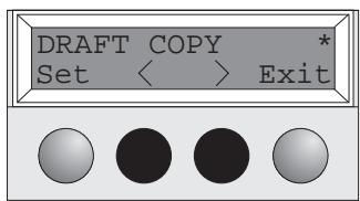 TALLY T2130-24 - Selecting a font - 5