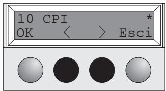 TALLY T2130-24 - > Impostazione del passo dei caratteri - 5