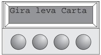 TALLY T2130-24 - > Cambio della carta nel modo Setup - 14