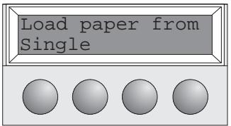 TALLY T2130-24 - Setting the print head gap - 18