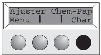 TALLY T2130-9 - Réglage de l'espacement des caractères - 1