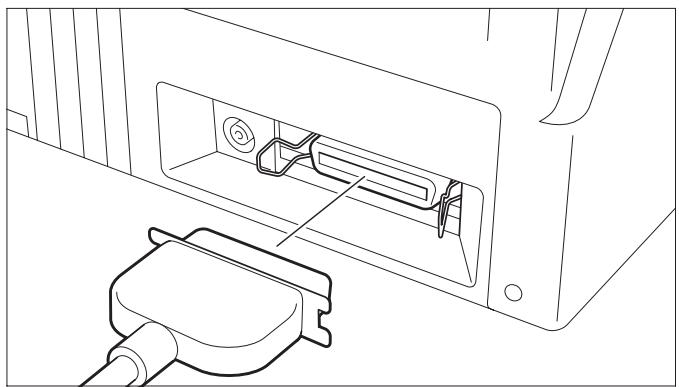 TALLY T2130-9 - Connexion del'imprimante - 2