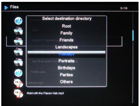 TELEFUNKEN DPF7903 - Lectura de una tarjeta de memoria o de una memoria USB - 2