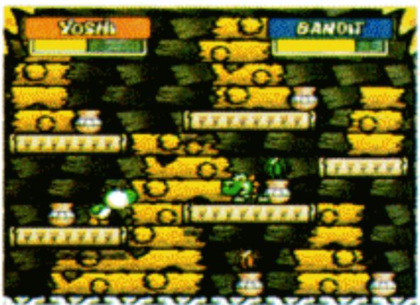 GAMES NINTENDO SUPER NES SUPER MARIO WORLD 2-YOSHI S ISLAND - Concours de Graines de Pastèque - 1