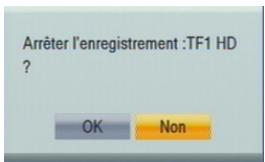 CGV ETIMO 2T-B - Arrêter un enregistrement - 1
