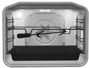 GORENJE RF60309 OA - Cepšana uz iesma ar gazes infra starojuma degli (tikai specifikiem modeljem) - 1