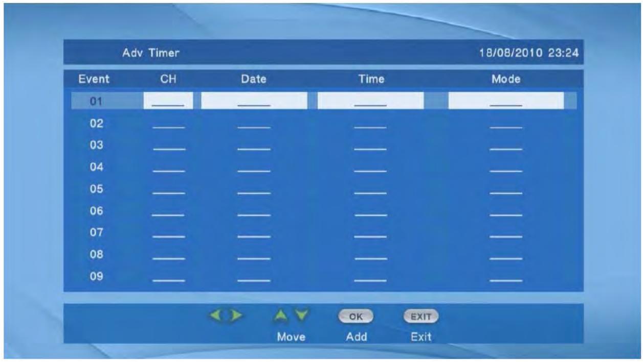 BRANDT BTR1203HD - Enregistrement programme - 1