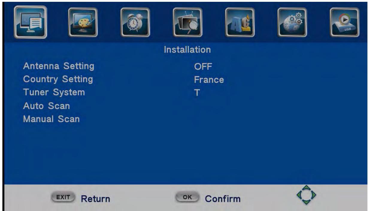 BRANDT BTR1203HD - Installation - 1