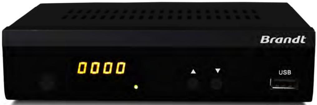 BRANDT BTR1203HD - BTR 1203 HD Récepteur TNT - 1