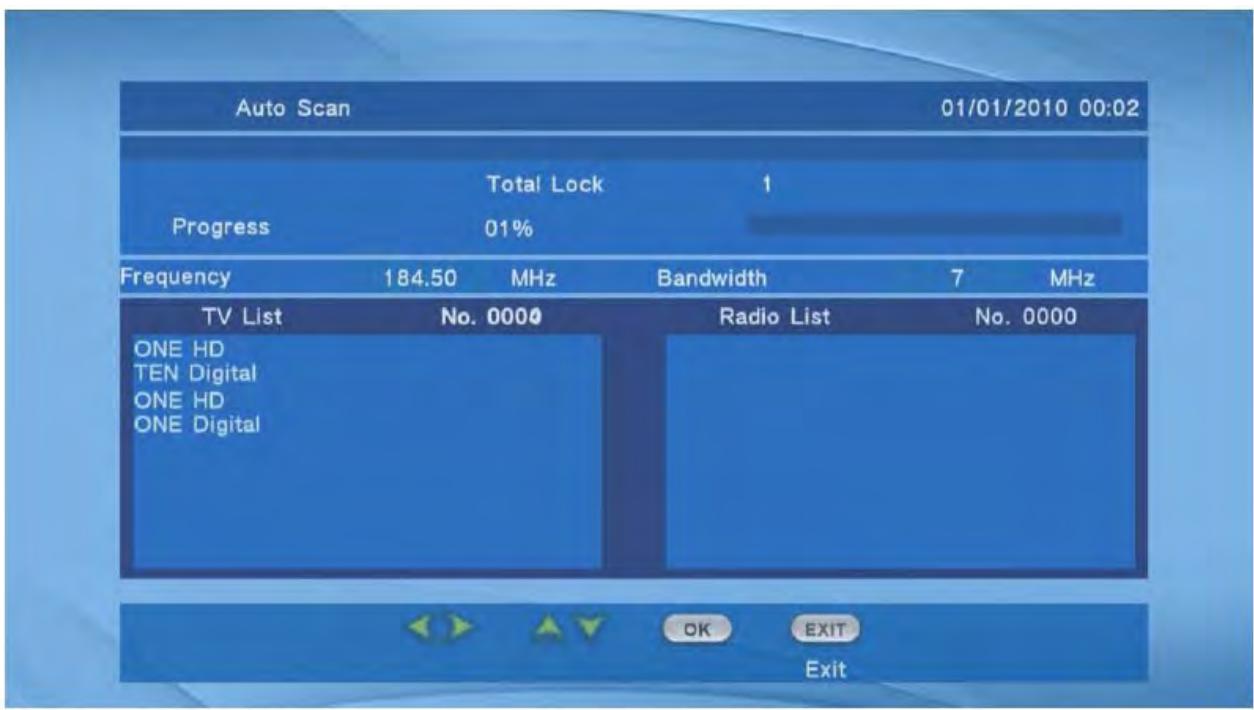BRANDT BTR1203HD - Recherche automatique - 1
