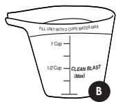 EUROFLEX EZ 2 SUPERCLEAN - CÓMO AGREGAR EL DESINFECTANTE CLEAN BLAST - 2