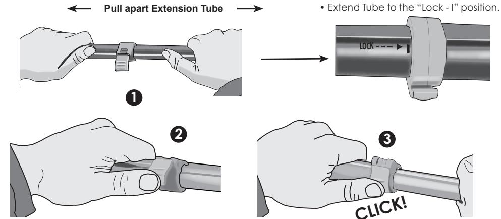 EUROFLEX EZ 2 SUPERCLEAN - Assemble Handle - 1