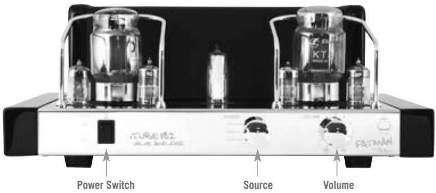 FATMAN ITUBE 182 - Front & Rear Panel Controls - 1