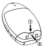 BABYMOOV BABYPHONE EXPERT CARE - Operation using batteries (not supplied) - 1