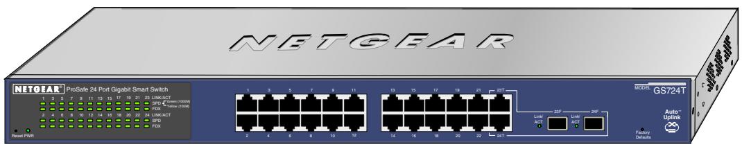 NETGEAR GS724T - Package Contents - 1
