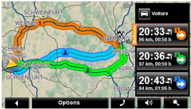 NAVIGON 70 PLUS TRAFIC - Barre de boutons statique - 1