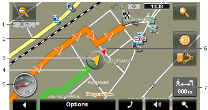 NAVIGON 70 PLUS TRAFIC - Remarquez : - 2
