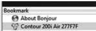 PURE CONTOUR 200I AIR - Contour Setup Manager openen met Bonjour - 3