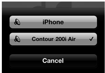 PURE CONTOUR 200I AIR - Abspielen von Audio von einem iPod Touch, iPhone oder iPad - 1