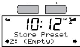 PURE SIESTA MI SERIES 2 - Pour programmer une présélection - 2