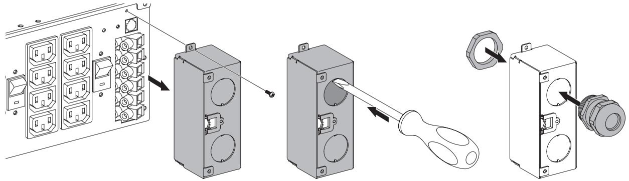 EATON 9SX6KIRT - Accès au bornier - 1