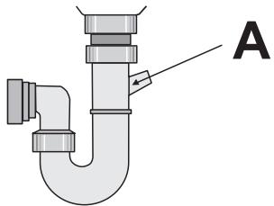 BORETTI BVW96 - Waterafvoeraansluiting - 2