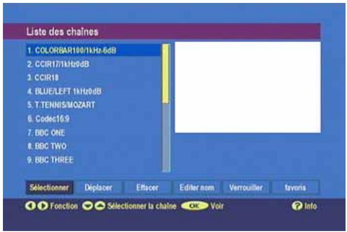 TRIAX TTR 101 - LIST DES CHAINES - 1