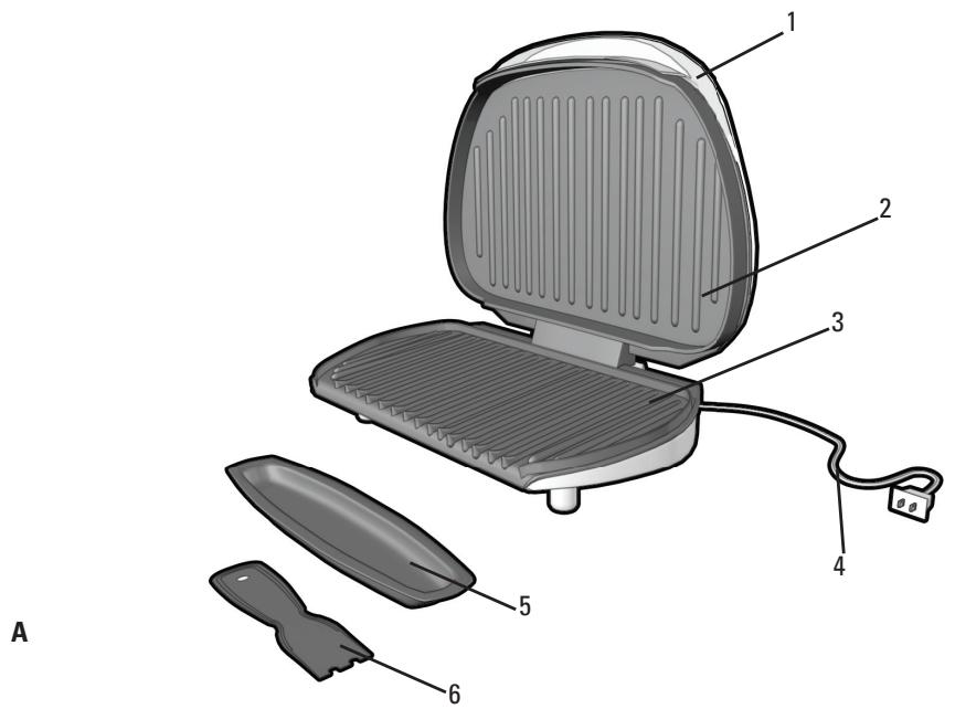 GEORGE FOREMAN GR50VBLQ - VIS Indessessrable - 1