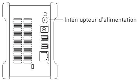 MAXTOR SHARED STORAGE II - Connexion de l'alimentation - 1