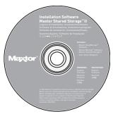 MAXTOR SHARED STORAGE II - Trin 2. Tænd drevet - 1