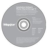 MAXTOR SHARED STORAGE II - Stap 2. De harde schijf aanzetten - 1