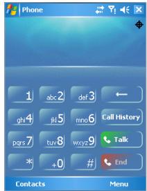 UTSTARCOM PPC-6700 - Faire un appel à partir de téléphone - 1