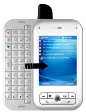 UTSTARCOM PPC-6700 - Le clavier QWERTY - 1