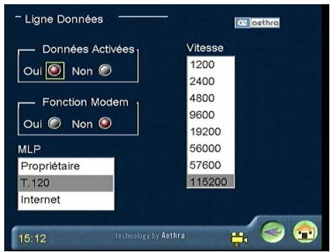 AETHRA SET TOP BOX VEGA2 - Ligne de Données - 1
