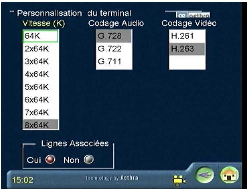 AETHRA SET TOP BOX VEGA2 - Programmer le terminal - 1
