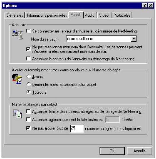 AETHRA SET TOP BOX VEGA2 - Configuration du PC pour utiliser NetMeeting 2.1x (mode T.120 - Windows 9x/NT4) avec le Véga 2 - 1