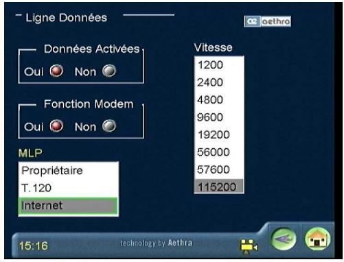 AETHRA SET TOP BOX VEGA2 - Configuration du Véga 2 - 1