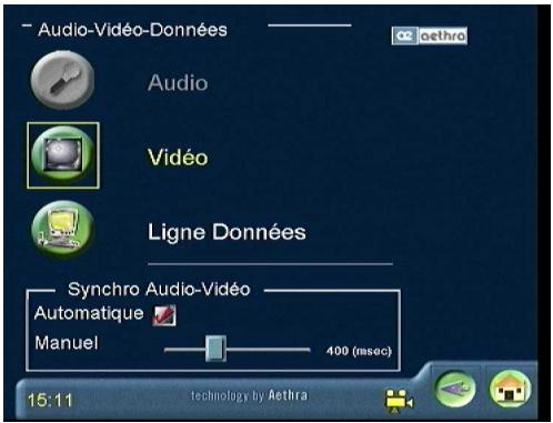 AETHRA SET TOP BOX VEGA2 - Données Audio/Video - 1