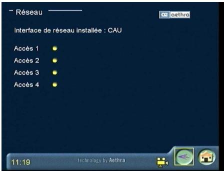 AETHRA SET TOP BOX VEGA2 - Test Réseau - 1