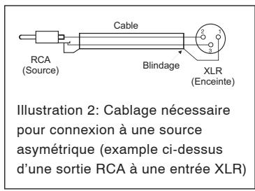 GENELEC 8020A - Connexion - 2