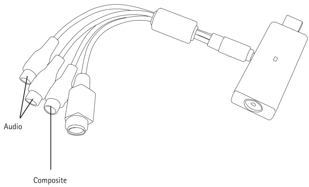 MIGLIA TVMINI - Connexion via composite - 1